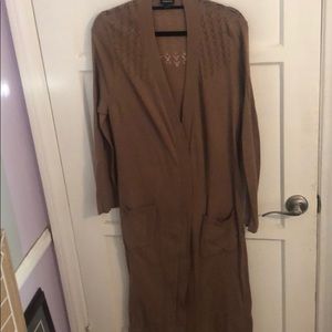 Knit Duster with pockets